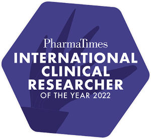 PharmaTimes International Clinical Researcher of the Year 2022
